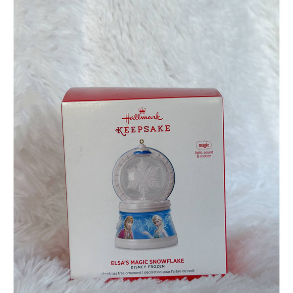 Hallmark Other - Hallmark Disney Frozen Elsa's Magic Snowflake Christmas Ornament